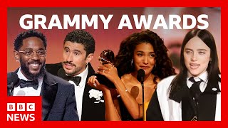 Download Lagu Bad Bunny makes Grammy Awards history as stars protest against ICE | BBC News MP3