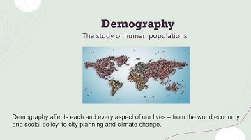 Global Demography - Contemporary World
