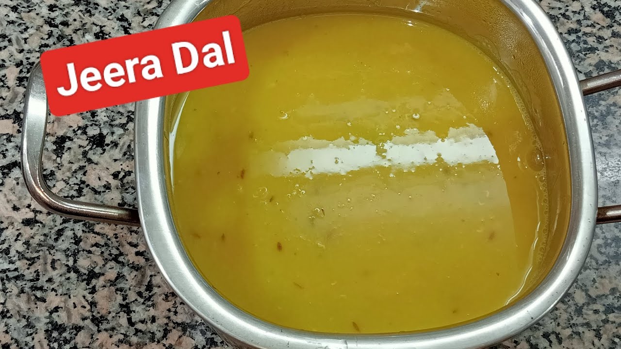 Jeera Dal | Healthy and Nutritious Dal Recipe | Beginners recipe | Rich ...