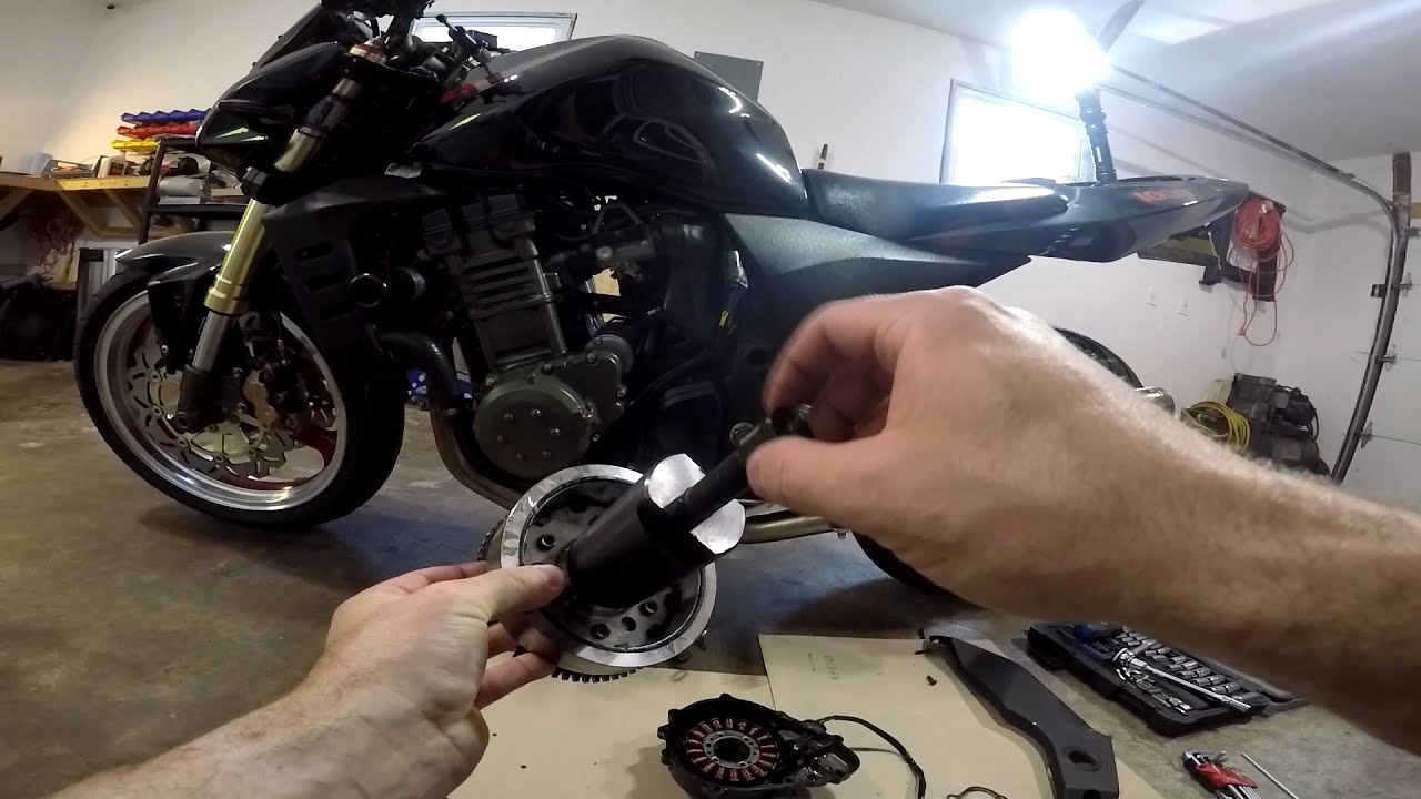 Flywheel modification - Gen 1 Z1000 (03-06)