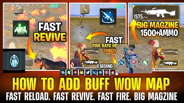 How to use Buff management device in wow map | Wow Buff Device Settings | Wow full Totorial | PUBGM