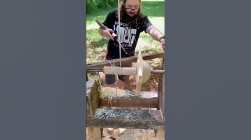 How To Turn A Wooden Bowl On A Spring Pole Lathe