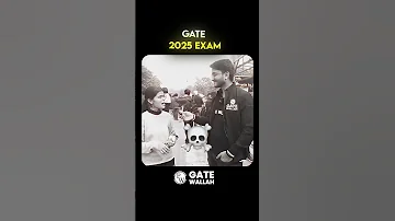2 Din Ki Preparation Se GATE Exam Diya Gatewallah Gate2025 Physicswallah 