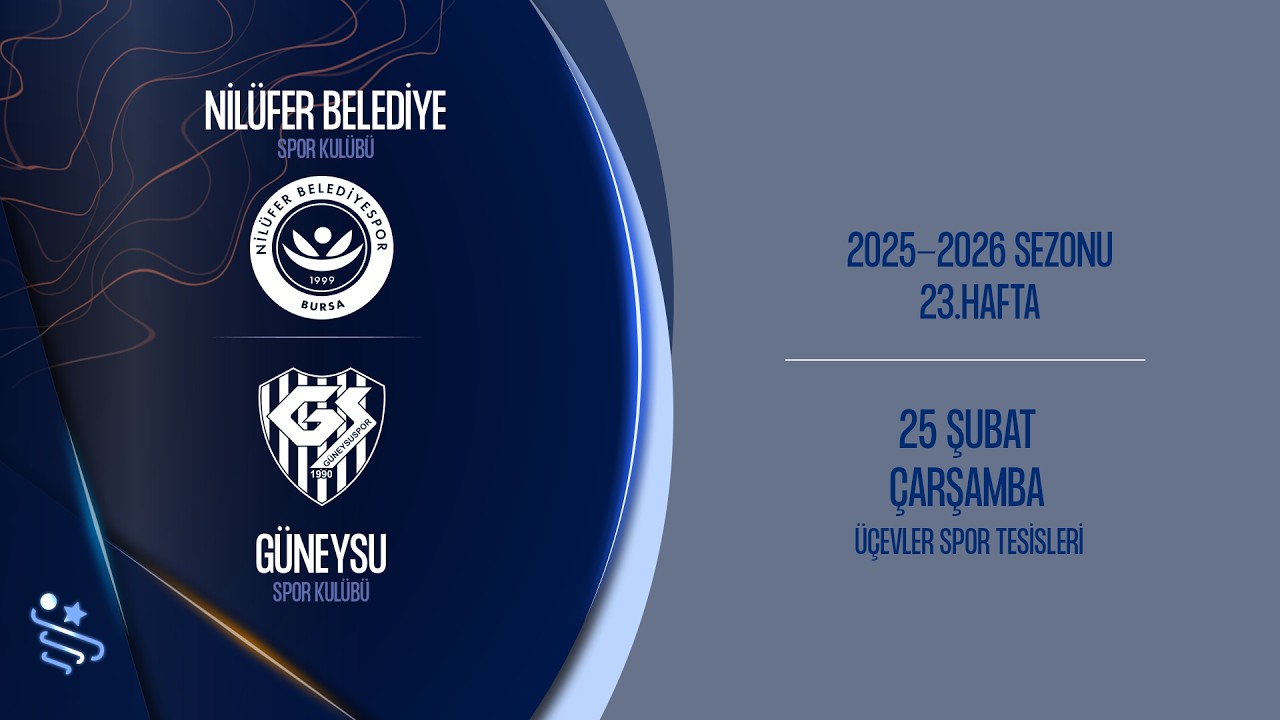 NİLÜFER BLD. SK - GÜNEYSU BLD. SK ARDVENTURE ERKEKLER SÜPER LİGİ 23.HAFTA