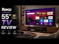 Roku Plus Series 55 Inch 4K QLED TV Review | Best Premium Smart TV 2026!