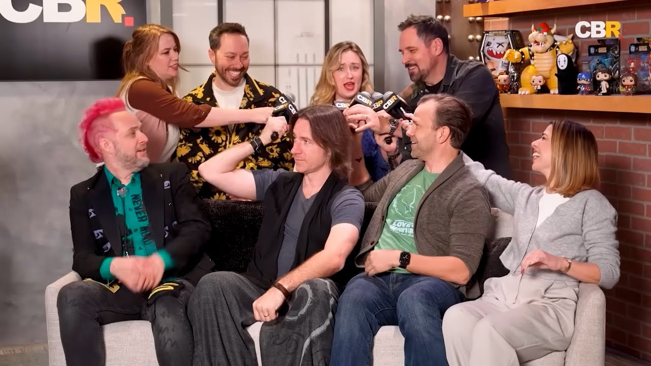 The cast of CRITICAL ROLE tries to do PRESS