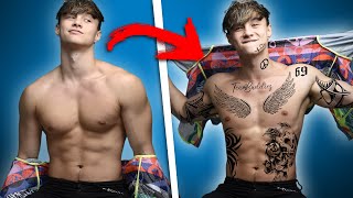 1 TATTOO A MONTH FOR 1 YEAR: Meaning of my tattoos? Pain..? 💭