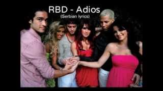 RBD - Adios (Prevod na srpski)