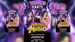 ::: LIVE STREMING MARVEL MUSIC | WEDDING PARTY AGUN \u0026 NURUL IN DAPURNO - WIROSARI :::