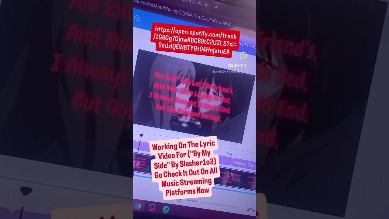 Slasher1o3 - By My Side (Official Lyric Video) 