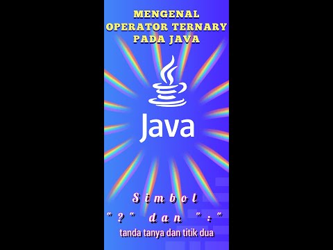 Mengenal Operator Ternary pada Java menggunakan HP Android