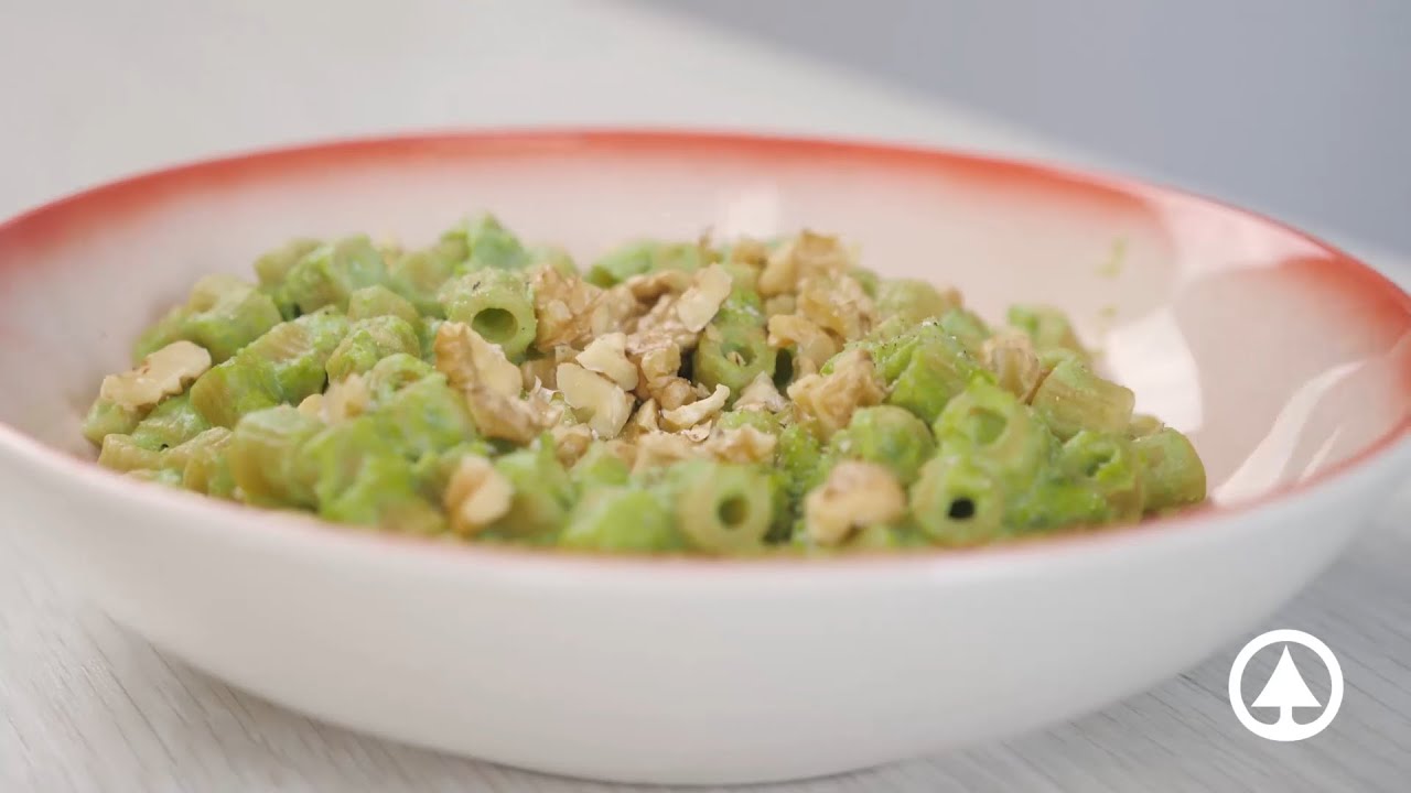 Pasta integrale con crema di piselli // Impiatta e Gusta #28 - YouTube