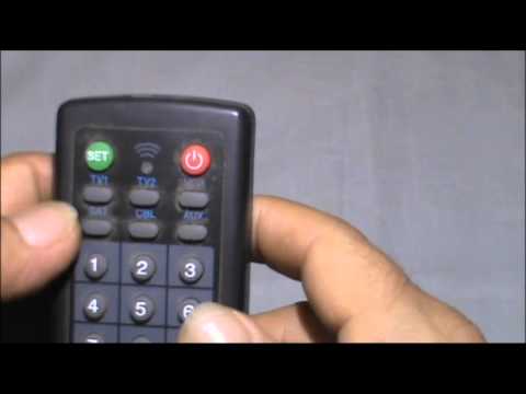 Stang st 620 universal tv remote instructions