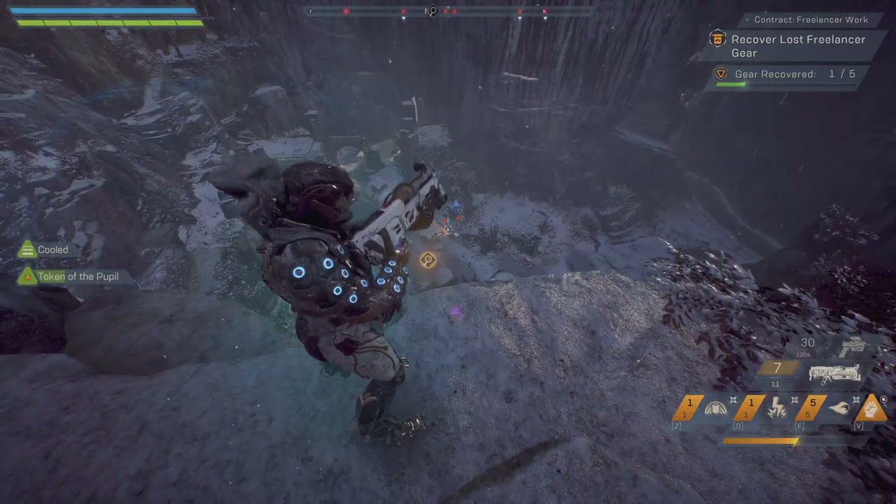 Anthem 8K HDR Masterwork Storm  L30 Contract Freelancer Work Recover Lost Freelancer Grand Master 3