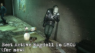 Active Ragdolls in GMOD (Artagdoll Mod)