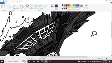 "Crashing Romulus" time lapse of "Alien: Romulus" fanart