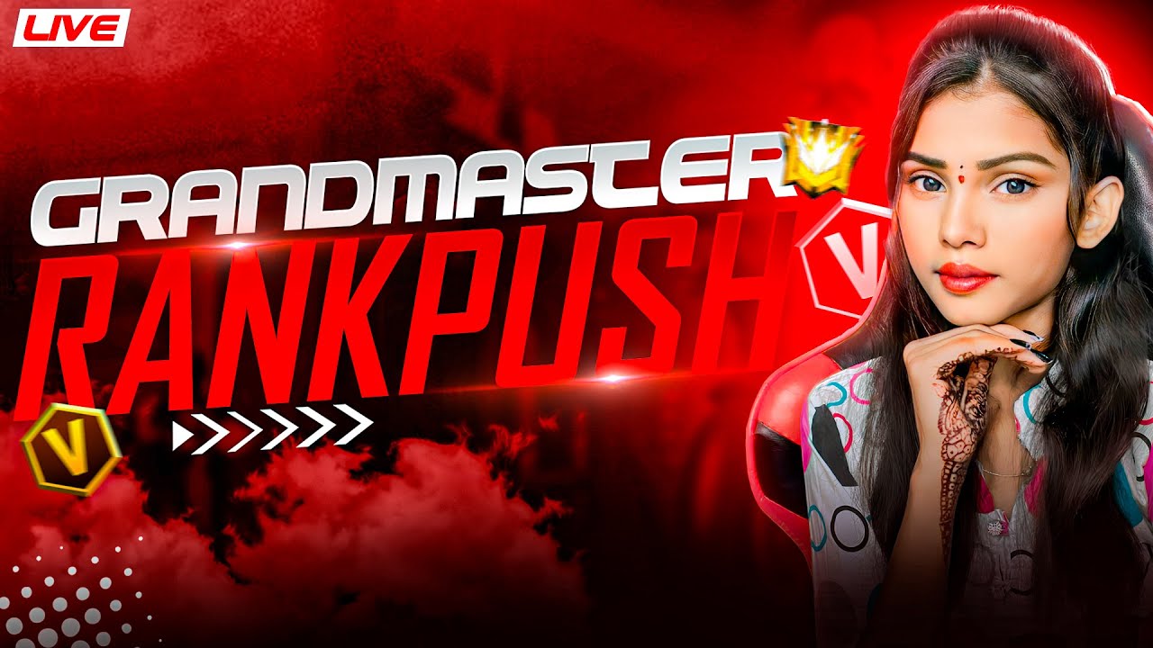 Top Grand master rank push with teamcodes - free fire live in telugu ...