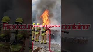 Fire got Container