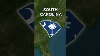 South Carolina Map Animation #shorts