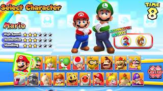 Mario Kart Arcade GP DX 1.18 - All CUP 3 ROUND 7 RACE (Super Difficulty) Battle 150cc Races | UHD