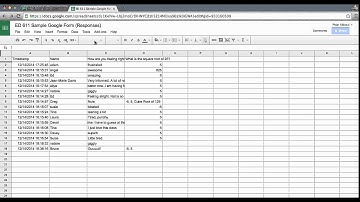 Using "Summary of Responses" in Google Forms