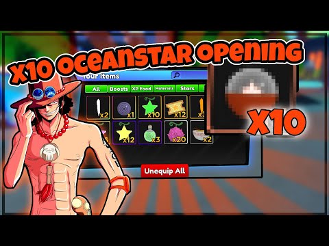 [AA] Opening 10 Oceanstars Ace