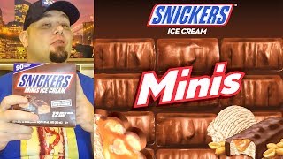 Snickers Minis Ice Cream Bars Review