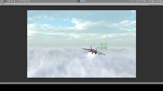 [Unity] 작업물 - 3D 아케이드 비행기 게임 테스트 2 screenshot 4