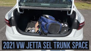 2021 Jetta SEL Trunk Space
