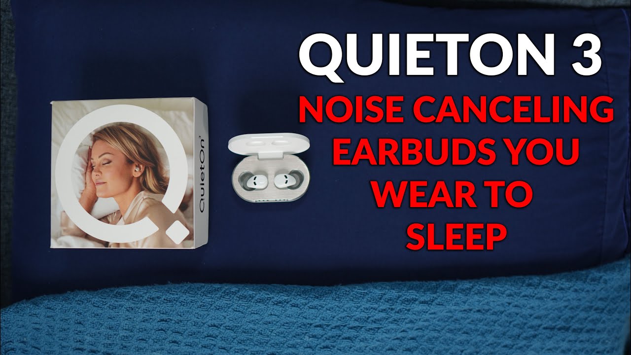 QuietOn earbuds - Noise cancelling earbuds for sleeping