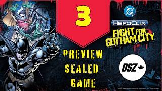 HeroClix 'Fight For Gotham City' Preview Game 3 "This Brick Is On Fire"