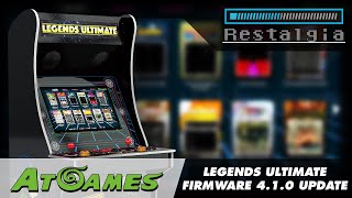 Legends Ultimate Arcade Cabinet Firmware 4.1.0 Release