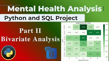 Student mental health: Bivariate analysis python