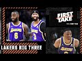 Can the Lakers big three still work? Kendrick Perkins says "HELL NO" 😂 | First Take