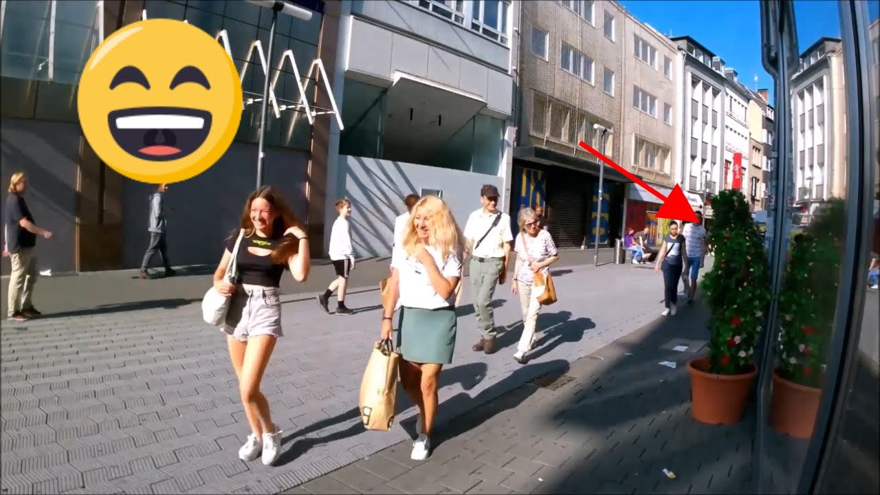 Funny bushman prank in Germany.