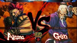 Tokido (Akuma) vs Xian (Gen) - Capcom Cup 2013 SSF4: AE Ver. 2012