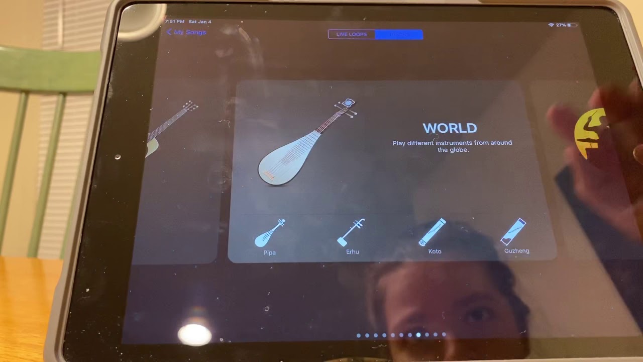 Using the Guzheng in GarageBand YouTube