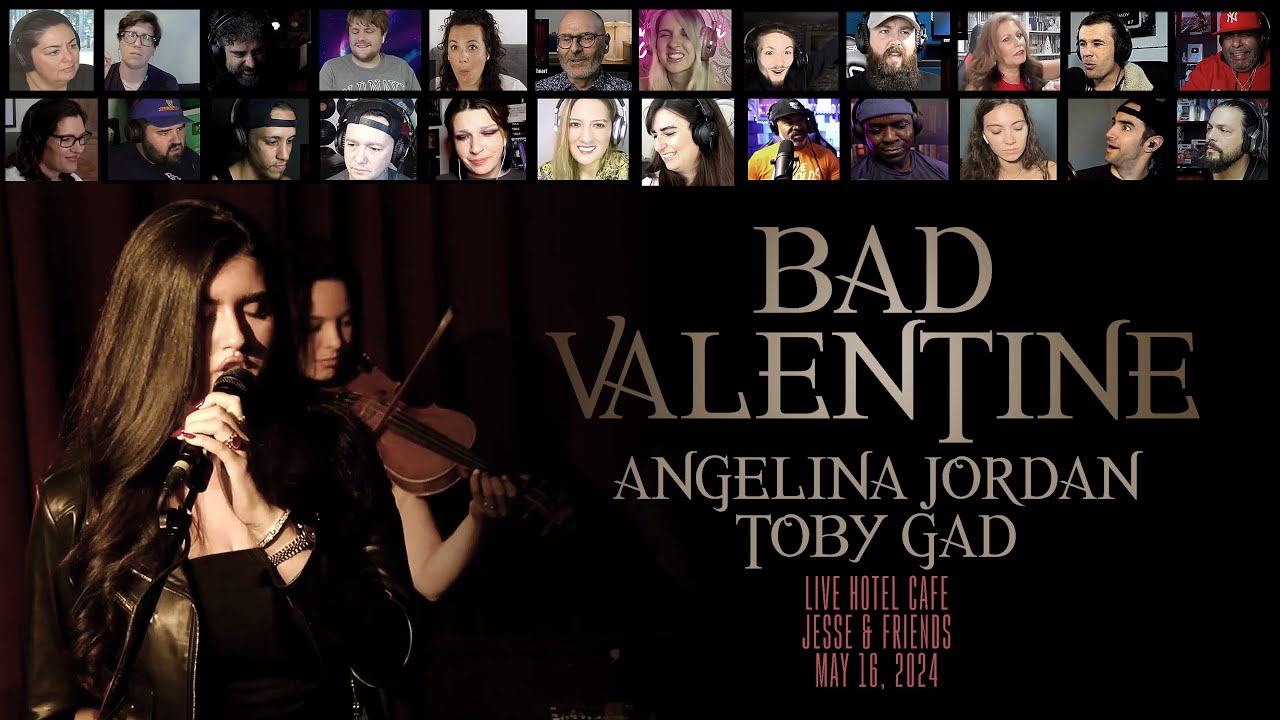 MIND BLOWING LIVE PERFORMANCE ANGELINA JORDAN Bad Valentine Reaction