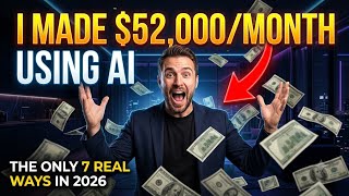 The Only 7 Ways to Make Money with AI in 2026 (Real Ones)