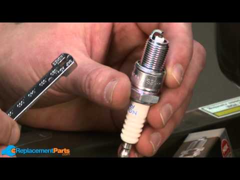How to change a spark plug on a honda lawnmower