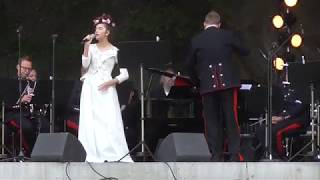 Fly Me To the Moon - Angelina Jordan and Forsvarets Stabsmusikkorps - Oslo - 16.06.2018