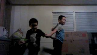 Playing Wrestling With My Brother Part 1 Continueing.