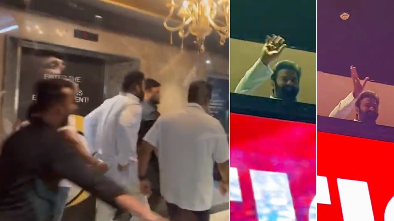 Darling Prabhas Reached AMB Cinemas To Watch Adipurush Trailer | Manastars