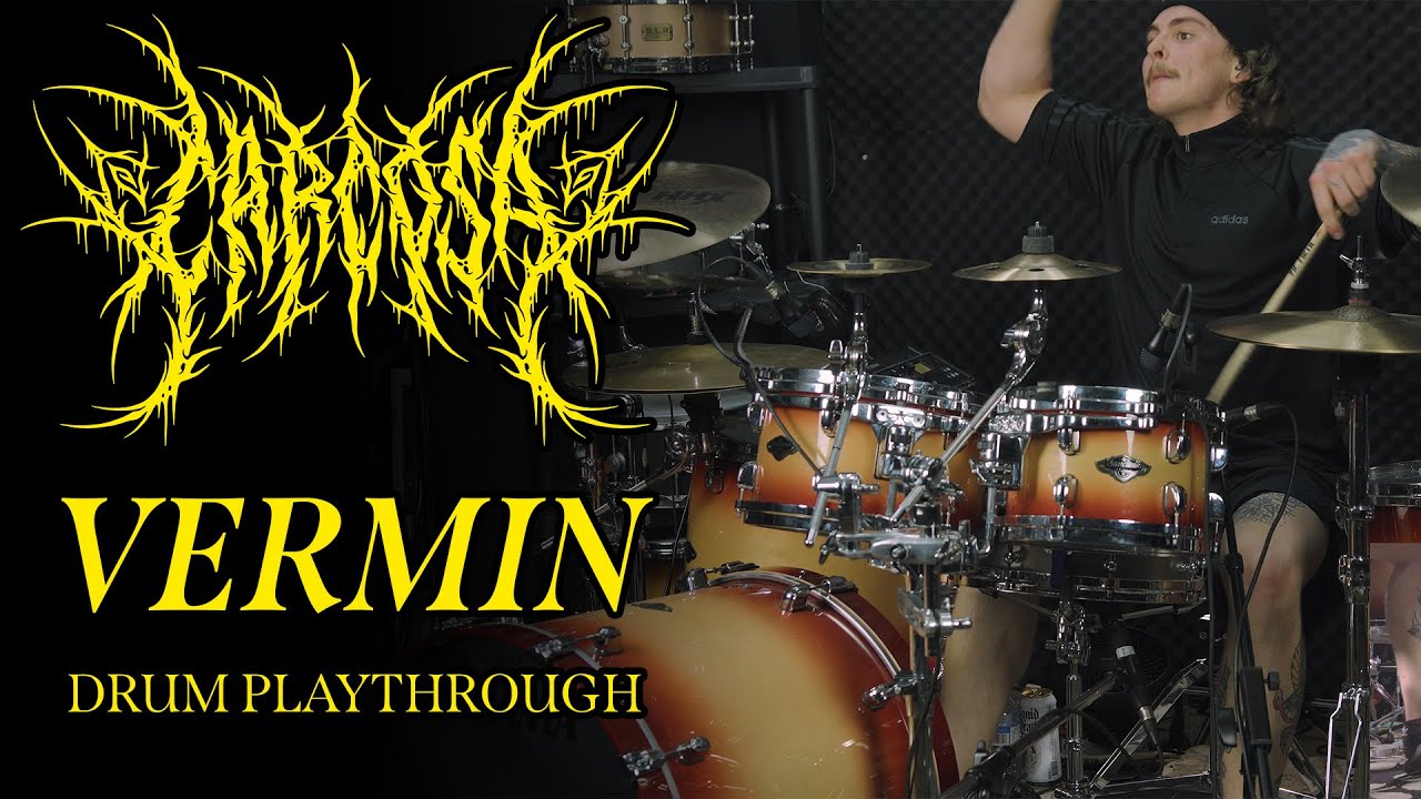 CARCOSA - VERMIN (Official Drum Playthrough) CARCOSA - VERMIN (Official Drum Playthrough)