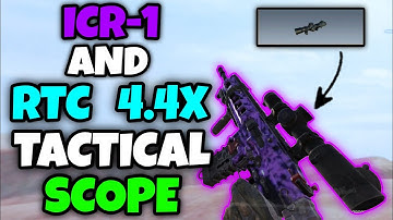 COD Mobile : Season 9 Updated ICR-1 With RTC 4.4X Tactical Scope Is Insane...