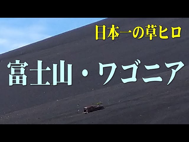 扁額　富士山 Japan's most hidden car? The American Wagoneer standing on the
