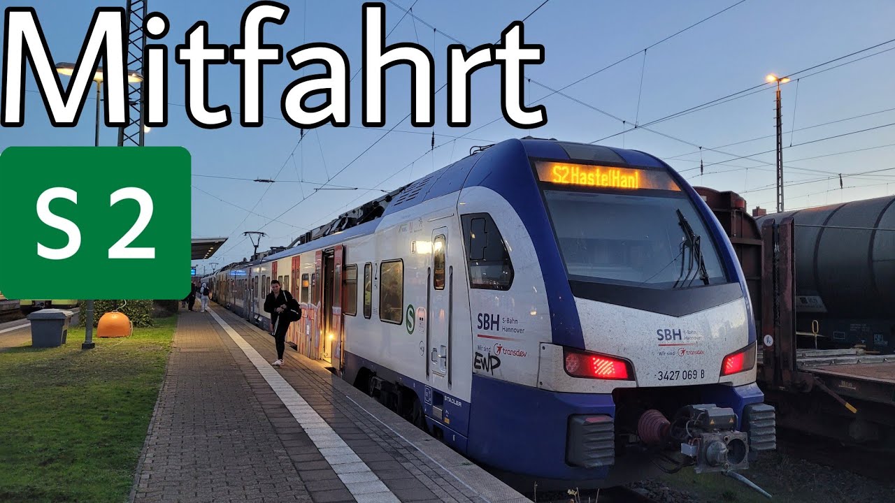 S-Bahn Hannover | Mitfahrt | FLIRT 3 XL | Linie S2 | Neustadt am Rübenberge - Nienburg (Weser)