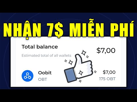 Hướng Dẫn Nhận 7$ OBT Miễn Phí Coin Sàn oobit - LVT | Kiếm Tiền Online