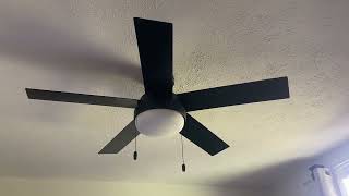 Hunter Fan Aerodyne Ceiling Fan with LED Light and Remote Control, We love this ceiling fan