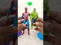 hunting toys spiderman and hulk